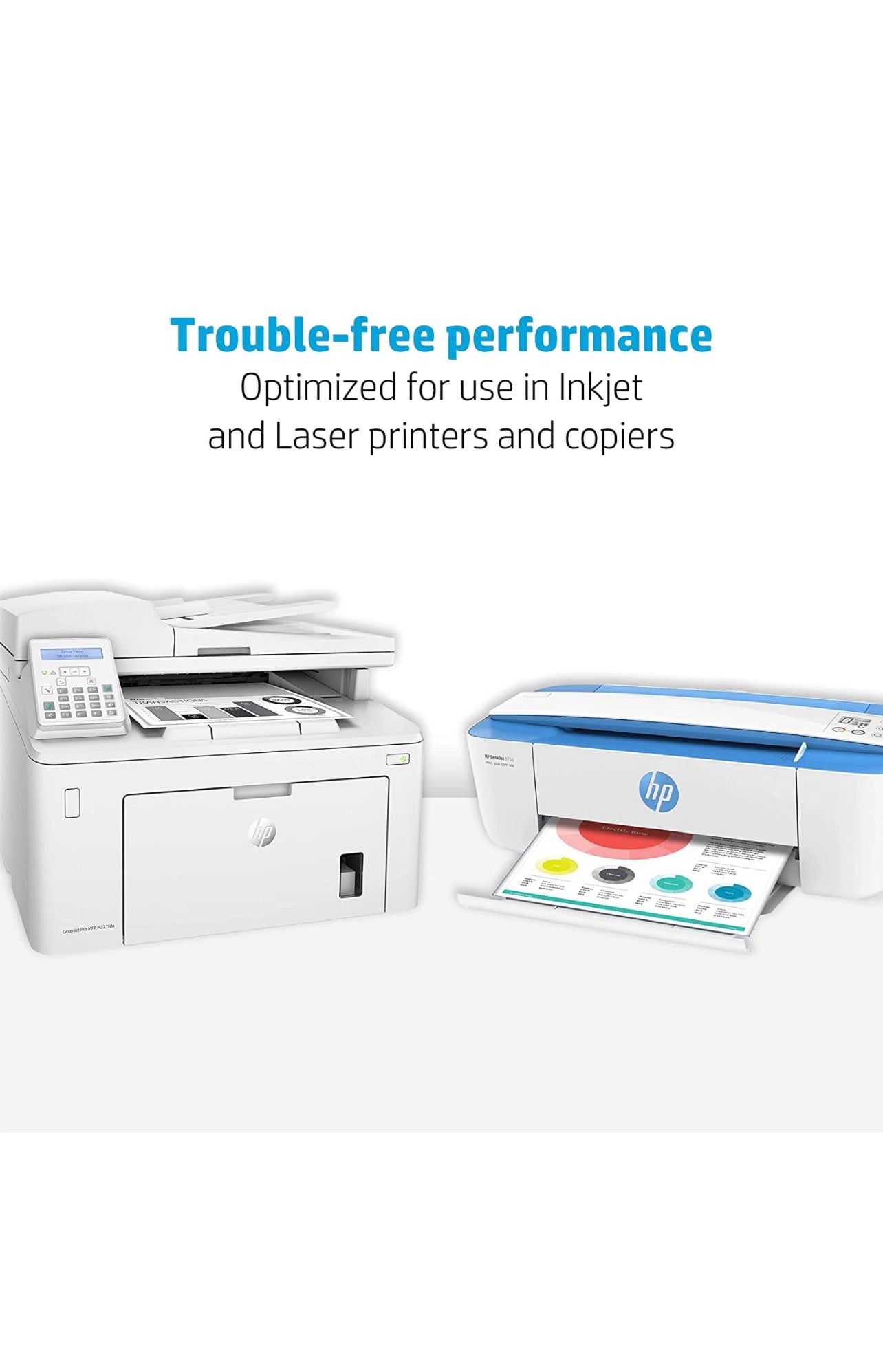 HP Printer Paper | 8.5 x 11 Paper | Office 20 lb | 3 Ream Case - 1500 Sheets | 92 Bright | Made in USA - FSC Certified