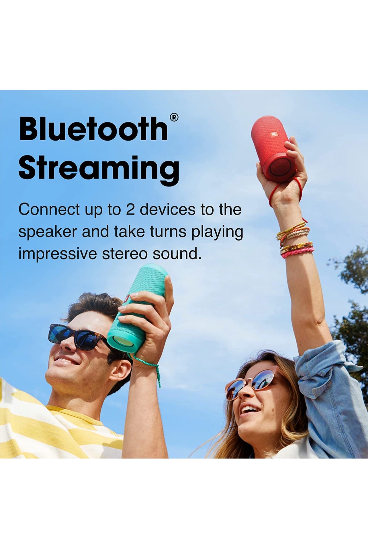 JBL Flip 4 Waterproof Portable Bluetooth Speaker