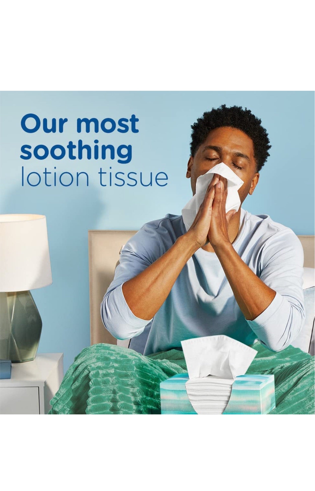 Puffs Plus Lotion Facial Tissues, 8 Family Boxes, 124 Facial Tissues per Box