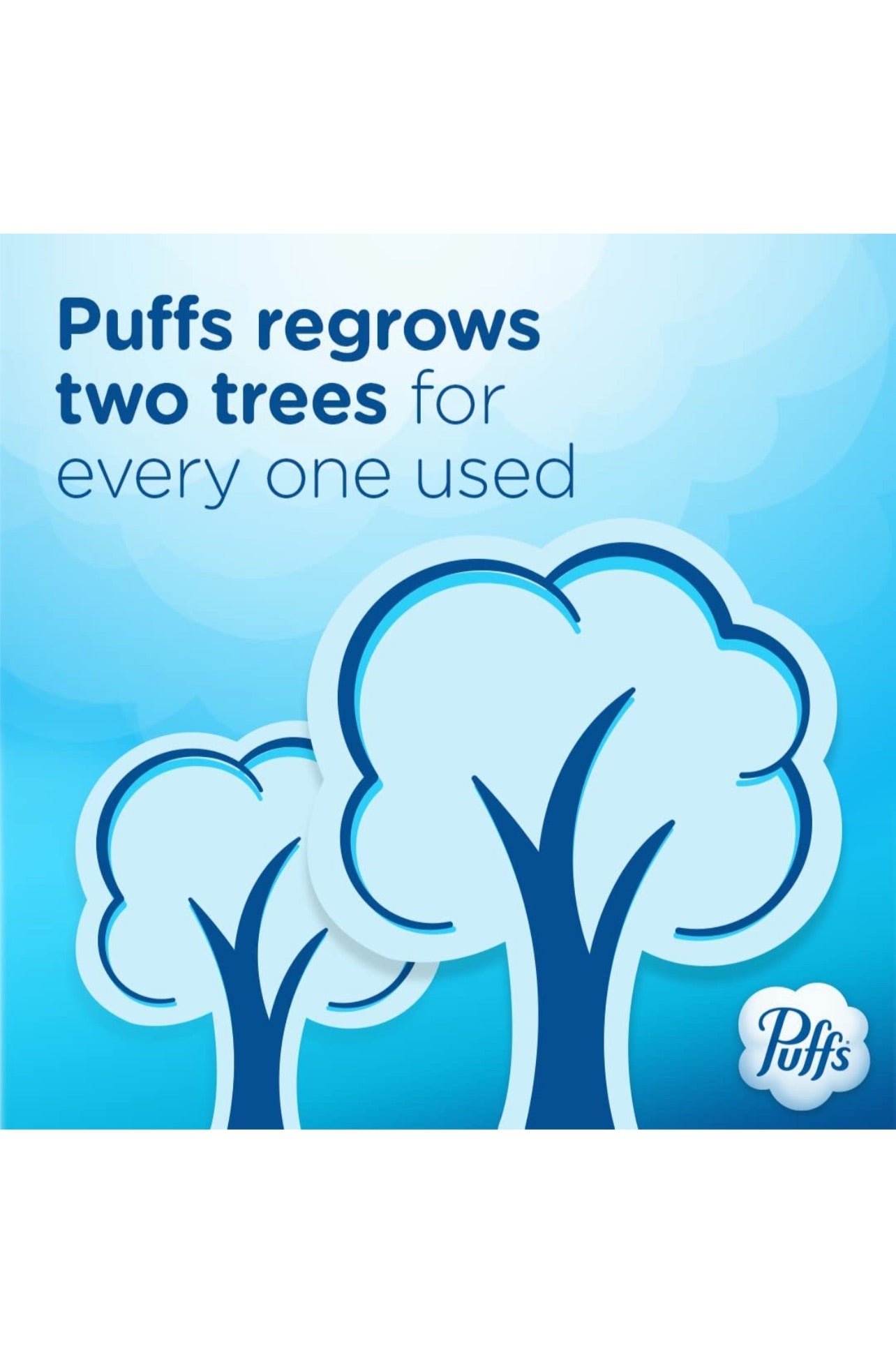 Puffs Plus Lotion Facial Tissues, 8 Family Boxes, 124 Facial Tissues per Box