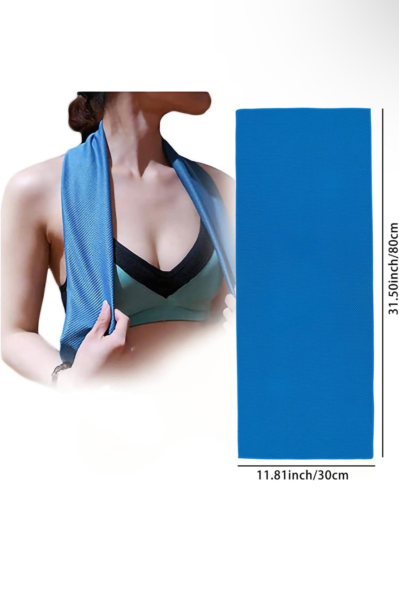 30pcs Microfiber Cooling Towel for Neck and Face