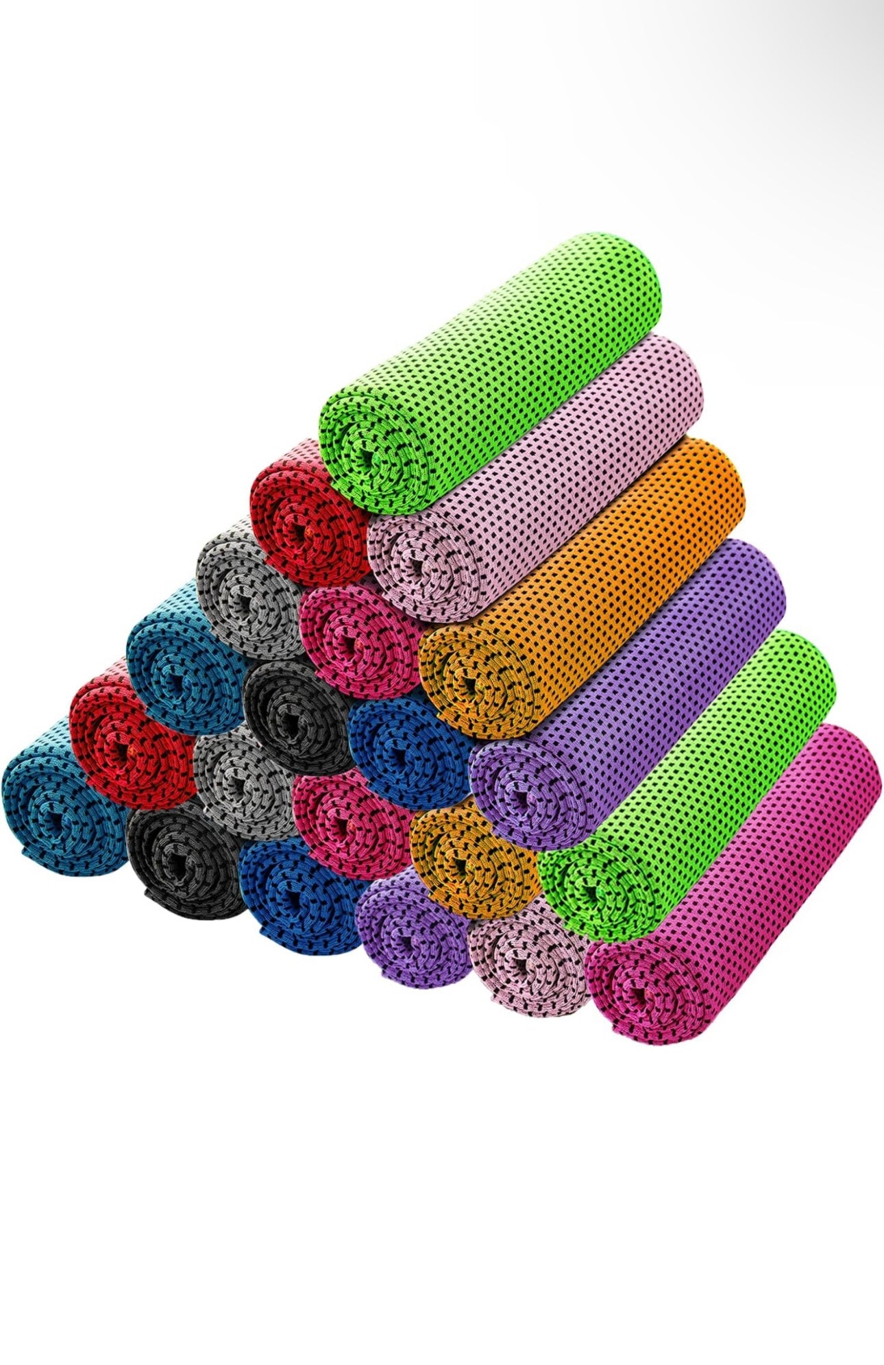 30pcs Microfiber Cooling Towel for Neck and Face