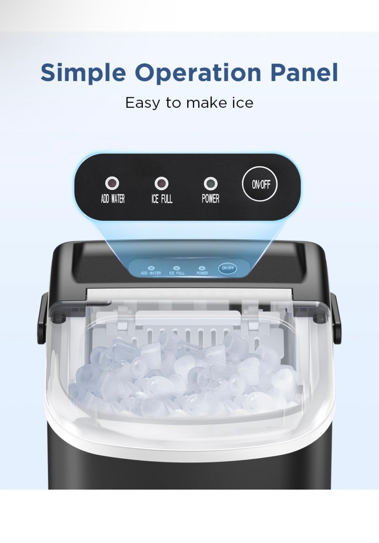 Countertop Portable Ice Maker Machine