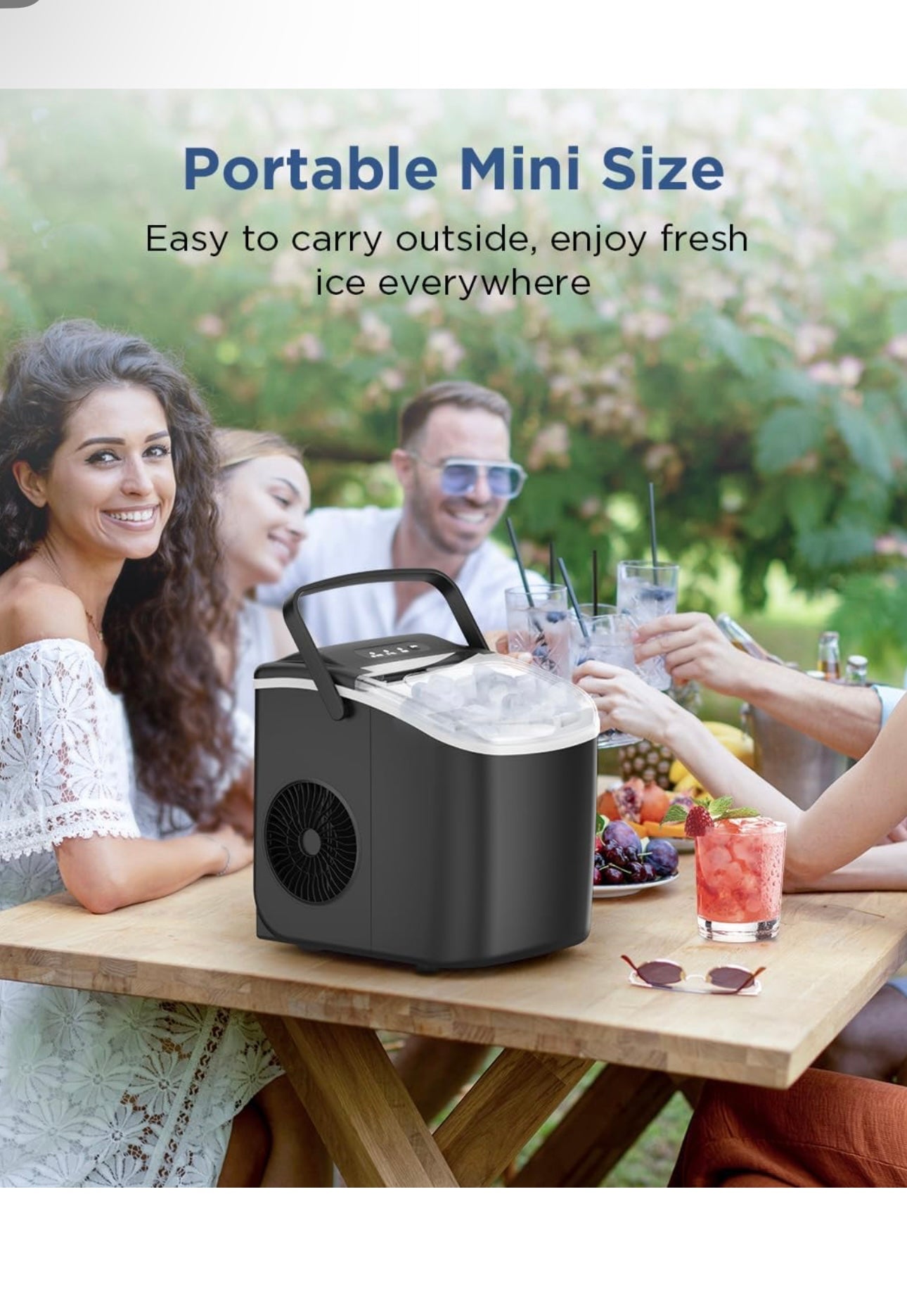 Countertop Portable Ice Maker Machine